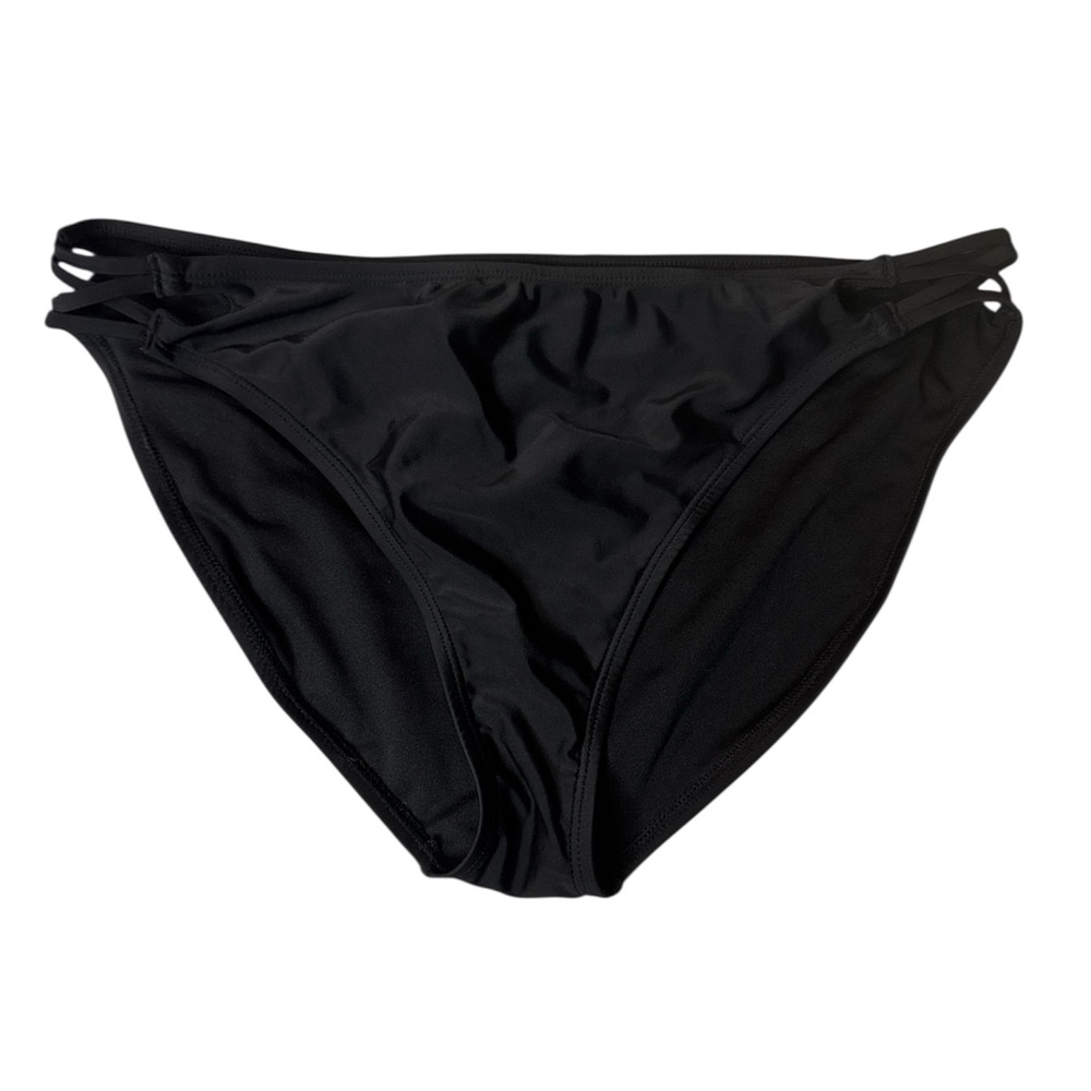 California Waves Black Bikini Bottom Classic Swimwear
Size - XL